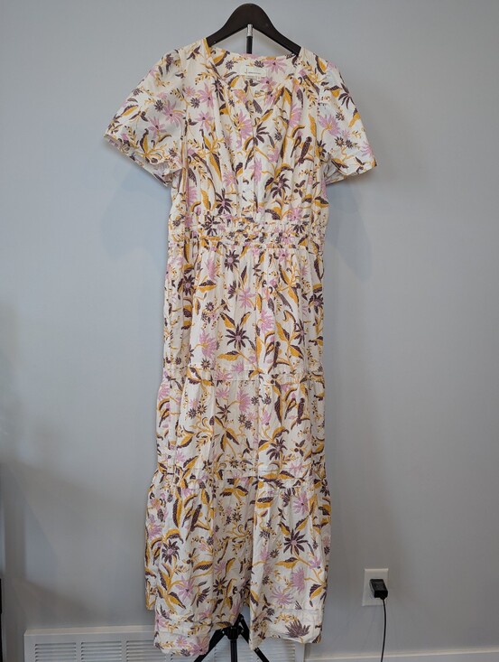 Anthropologie Dresses & Skirts - Anthropologie Womens Size XL Somerset Maxi Dress Floral Printed Cotton Whimsical